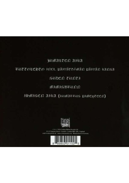 Moonsorrow- Jumalten Aika - CD fiyatları