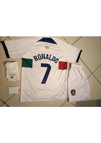C.ronaldo Portekiz Kısa Kol Çocuk Alt Üst Forma modelleri