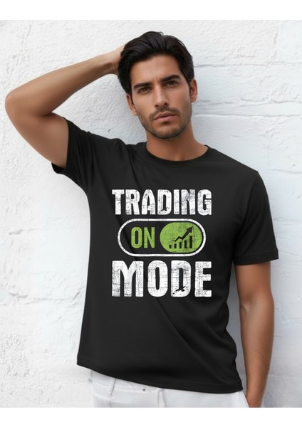 Devısso Traders Trading Mode On - Traders, Borsaci Erkek Siyaht-Shirt