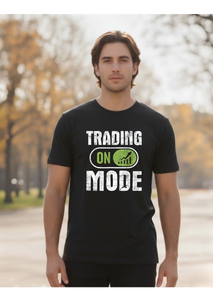 Devısso Traders Trading Mode On - Traders, Borsaci Erkek Siyaht-Shirt fiyatları