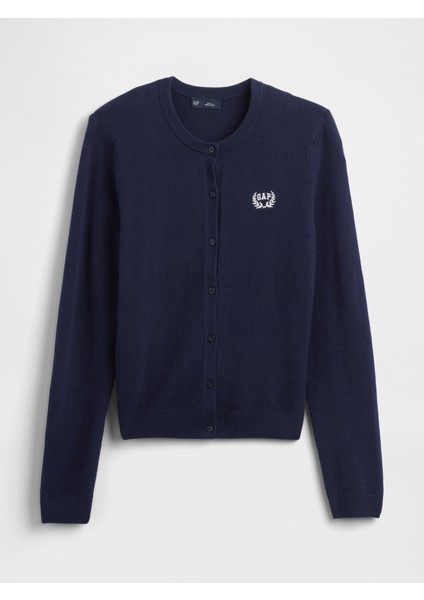 Kadın Lacivert Cashsoft Logo Hırka fiyatları