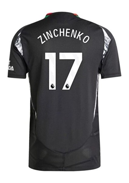 A.r.s.e.n.a.l 2024/25 Yeni Sezon Oleksandr Zinchenko Deplasman Forması (Black)
