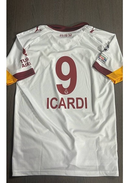 5 Yıldızlı 2026 G.a.l.a.t.a.s.a.r.ay ///ıc.a-Rd/î-Deplasman Beyaz Yeni Sezon Yetişkin Forma