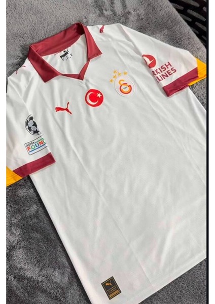 5 Yıldızlı 2026 G.a.l.a.t.a.s.a.r.ay ///ıc.a-Rd/î-Deplasman Beyaz Yeni Sezon Yetişkin Forma fiyatları