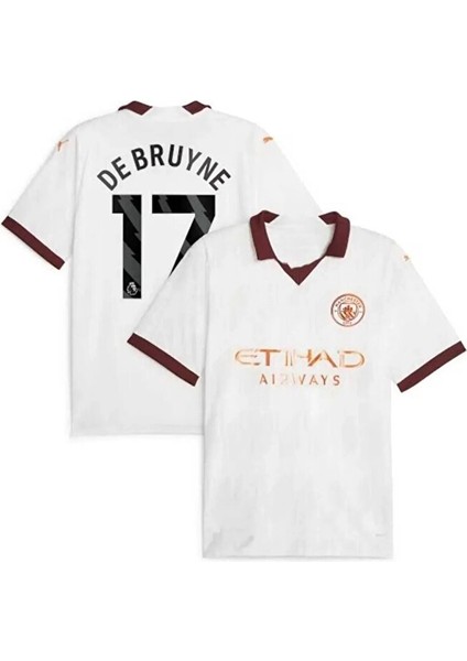 M.a.n.c.h.e.s.t.e.r C.i.t.y 2023/24 Yeni Sezon Kevın De Bruyne Deplasman Forması (White) modelleri
