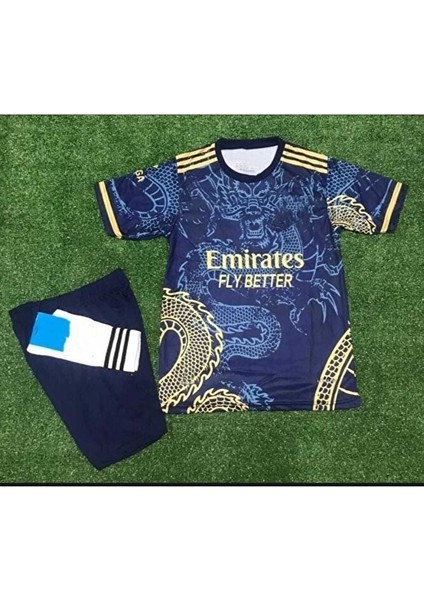 R̴.m̴a̴d̴r̴i̴d̴ 2026 Cristiano Ronaldo //7 Dragon Desenli Çocuk Forması 4'lü Set (Brda) fiyatları