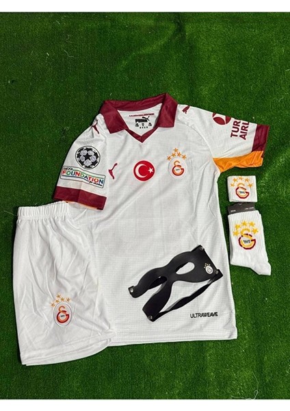 5 Yıldız 'g.a.l.a.t.a.s.a.r.a.y. 2026 //osı'mhen //45YENİ Sezon Deplasman Beyaz Forması 5 Li Set fiyatları