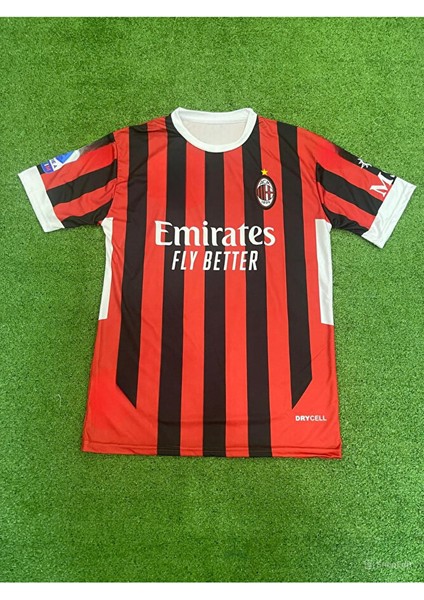 M.i.l.a.n R.a.f.a L.e.a.o 10 Numara Çubuklu Retro Efsane Kısa Kol Yetişkin Forma Vs fiyatları