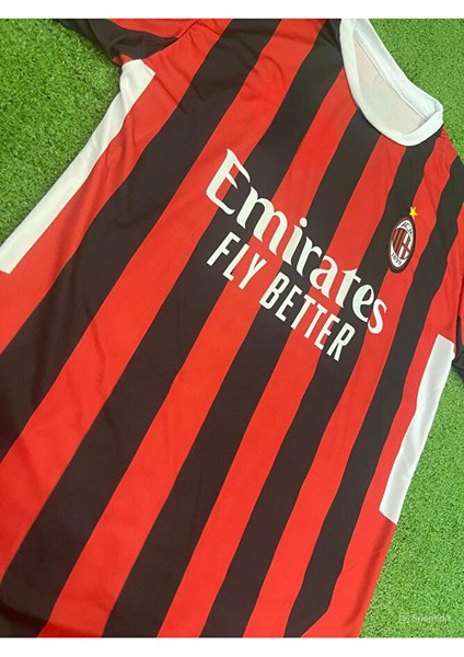 M.i.l.a.n R.a.f.a L.e.a.o 10 Numara Çubuklu Retro Efsane Kısa Kol Yetişkin Forma Vs fırsatları