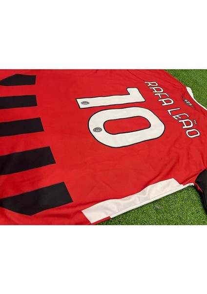 M.i.l.a.n R.a.f.a L.e.a.o 10 Numara Çubuklu Retro Efsane Kısa Kol Yetişkin Forma Vs indirimleri