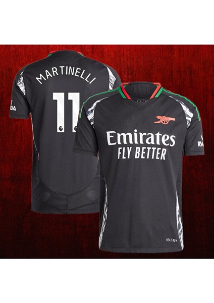 2024/25 Yeni Sezon Gabriel Martinelli Deplasman Siyah Forması