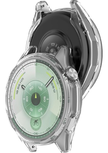 Huawei Watch Gt 6 46MM Tpu Silikon Kasa ve Ekran Koruyucu 360 Tam Koruma Gt6 Kasa Koruyucu fiyatları