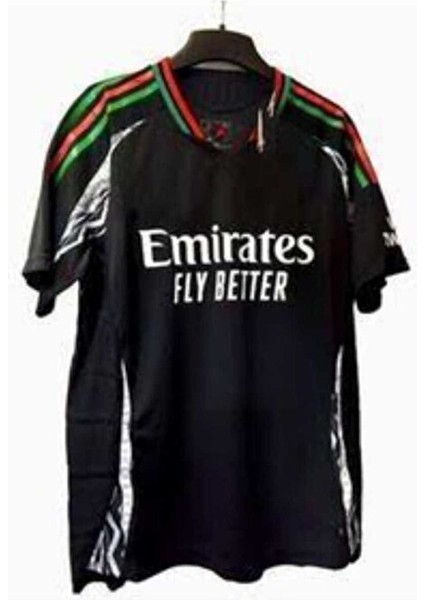 Arsenal 2024/2025 Sezon Siyah Isimsiz Deplasman Forması Arkası Boş fiyatları