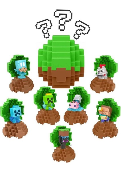 HXT64 Minecraft Mini Figürler - 1ADET Fiyatıdır Kız Erkek Çocuk Oyuncak Eğitici Oyuncaklar