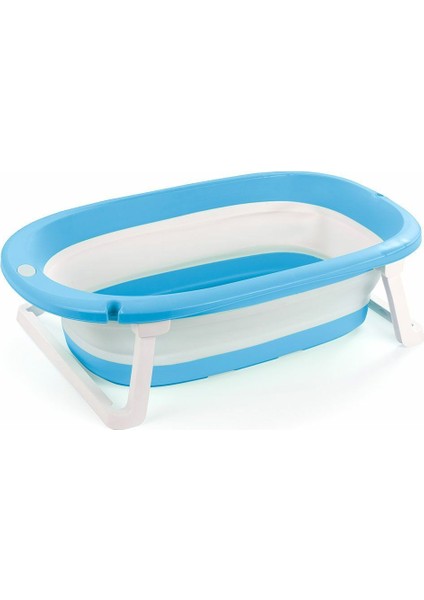 7259 Dolu Küçük Katlanabilir Küvet -Mavi Kız Erkek Çocuk Oyuncak Eğitici Oyuncaklar