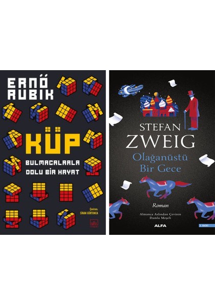 Küp: Bulmacalarla Dolu Bir Hayat + Olağanüstü Bir Gece