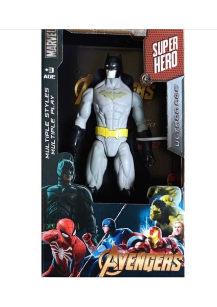 Batman Süper Kahraman Sessiz Aksiyon Figürü