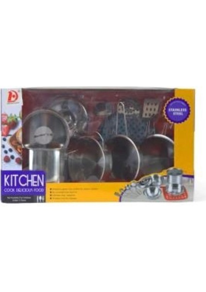 Oyuncak Metal Yemek Seti