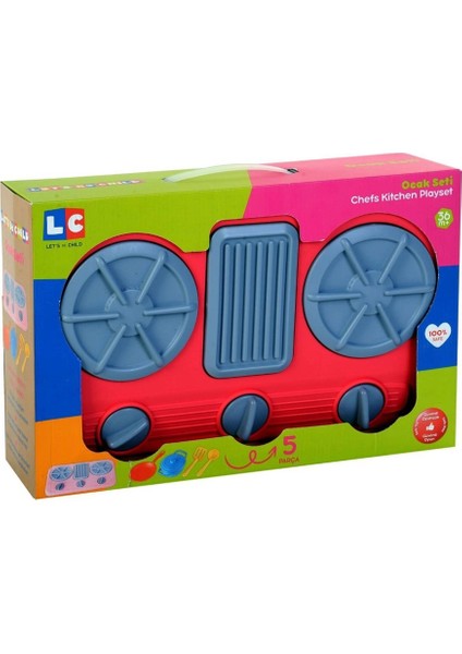 LC-30924 Ocak Seti -Enfal Kız Erkek Çocuk Oyuncak Eğitici Oyuncaklar