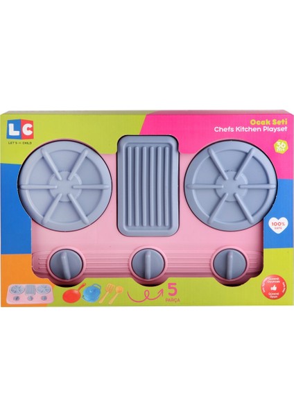 LC-30924 Ocak Seti -Enfal Kız Erkek Çocuk Oyuncak Eğitici Oyuncaklar