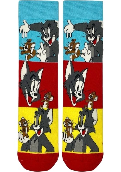 Tom ve Jerry Soket Çorap