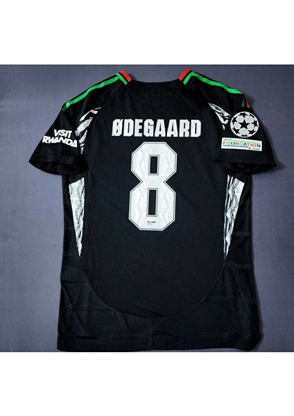 A.r.s.e.n.a.l 2024-25 Yeni Sezon Martin Ødegaard Deplasman Forması (Black) fiyatları