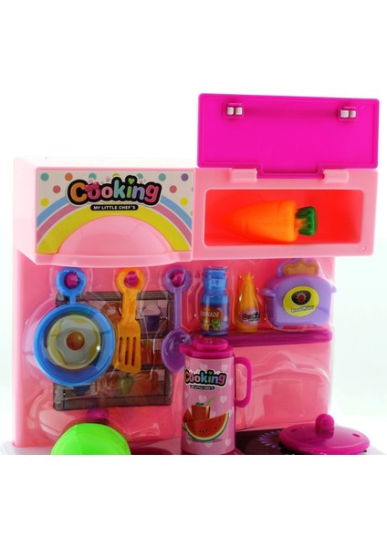 Aksesuarlı Mini Mutfak Seti Kız Erkek Çocuk Oyuncak Eğitici Oyuncaklar fırsatları