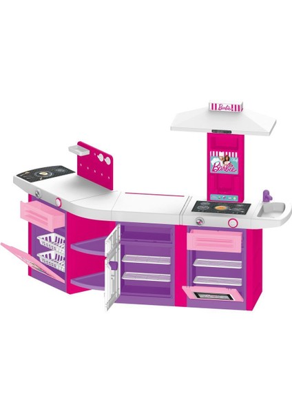 1614 Dolu Barbie Mutfak Seti 3'lü Kız Erkek Çocuk Oyuncak Eğitici Oyuncaklar fiyatları