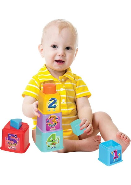 Kare Kule Bultak Bebek Aktivide Oyun Seti Kız Erkek Çocuk Oyuncak Eğitici Oyuncaklar fiyatları