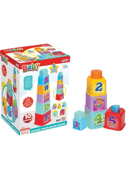 Kare Kule Bultak Bebek Aktivide Oyun Seti Kız Erkek Çocuk Oyuncak Eğitici Oyuncaklar modelleri