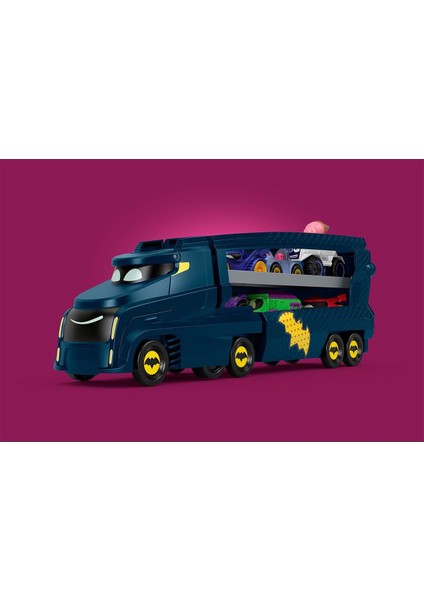 HMX07 Fisher-Price® Batwheels™ Büyük Tır Kız Erkek Çocuk Oyuncak Eğitici Oyuncaklar fırsatları