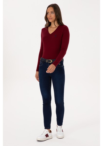 Kadın Koyu Mavi Pantolon (Jean) 50317626-DN0023 modelleri