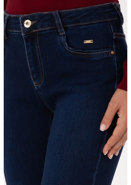 Kadın Koyu Mavi Pantolon (Jean) 50317626-DN0023 indirimleri