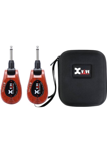 U-2 Wood Gitar Telsiz Sistemi (Çanta Hediyeli)