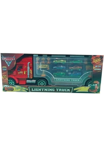 Toysan Tır Seti Super Car 6 Araba Kız Erkek Çocuk Oyuncak Eğitici Oyuncaklar