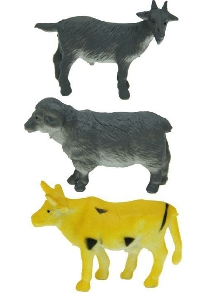 Sunman Çiftlik Hayvanları Poşetli Kız Erkek Çocuk Oyuncak Eğitici Oyuncaklar fırsatları