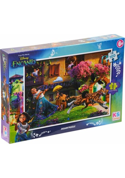 Enc 714 Encanto Jigsaw Puzzle 100 Parça -Kspuzzle Kız Erkek Çocuk Oyuncak Eğitici Oyuncaklar