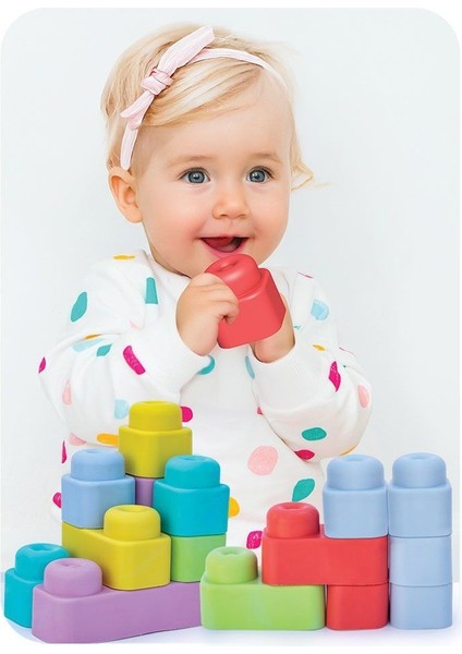 04006 Yumuşak Big Bloklar 24 Parça -Dede Kız Erkek Çocuk Oyuncak Eğitici Oyuncaklar modelleri