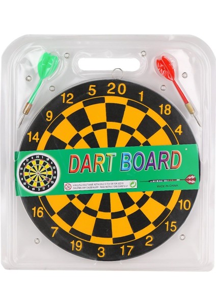 KZL-1423X Küçük Dart 2 Yedek Oklu - Kızılkaya Oyuncak Kız Erkek Çocuk Oyuncak Eğitici Oyuncaklar