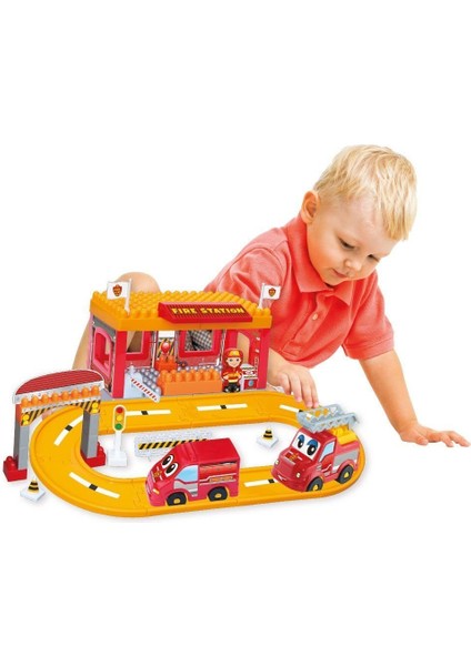 03323 Dede, Itfaiye Yol Seti Kız Erkek Çocuk Oyuncak Eğitici Oyuncaklar modelleri