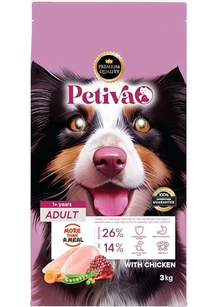 Yetişkin Köpekler Için Kuzu Etli Kuru Köpek Maması (3 Kg, Kuzu)
