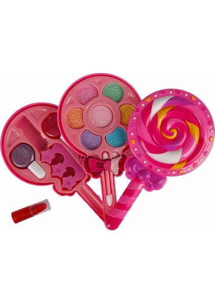 Lolipop Şekilli 2 Katlı Makyaj Güzellik Seti Kız Erkek Çocuk Oyuncak Eğitici Oyuncaklar fiyatları