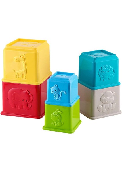 Lc Eğitici Renkli Kaplar Zoo Kız Erkek Çocuk Oyuncak Eğitici Oyuncaklar