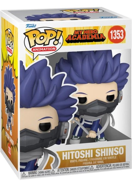 Funko Pop Figür Animation My Hero Hitoshi Shinso Kız Erkek Çocuk Oyuncak Eğitici Oyuncaklar fiyatları