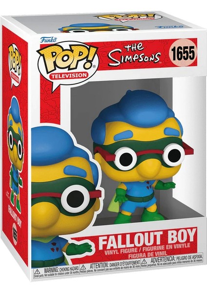 Funko Pop Television: The Simpsons - Fallout Boy Kız Erkek Çocuk Oyuncak Eğitici Oyuncaklar fiyatları