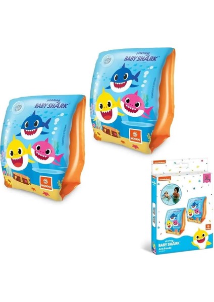 Şişme Kolluk Baby Shark 15X23CM Kız Erkek Çocuk Oyuncak Eğitici Oyuncaklar