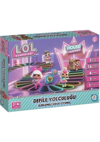 LOL7950 Lol Defile Oyunu -Lç Kız Erkek Çocuk Oyuncak Eğitici Oyuncaklar
