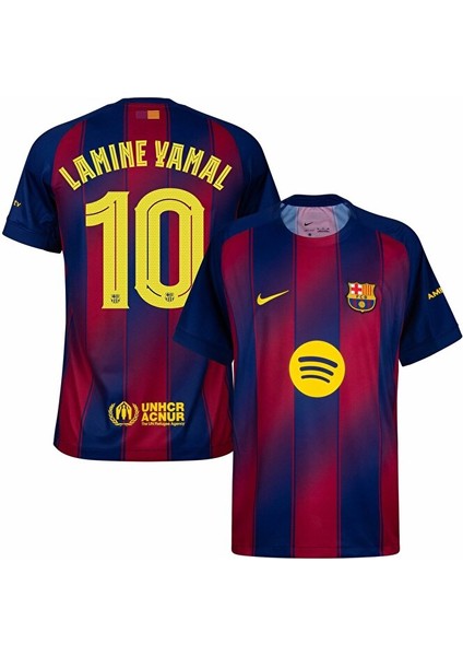 Barcelona 2025-2026 Iç Saha Lamine Yamal 10 Yetişkin Futbol Forması modelleri