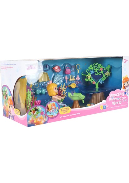 Maylla'nın Müzikli ve Işıklı Sualtı Dünyası Sarı Saçlı Kız Erkek Çocuk Oyuncak Eğitici Oyuncaklar fiyatları
