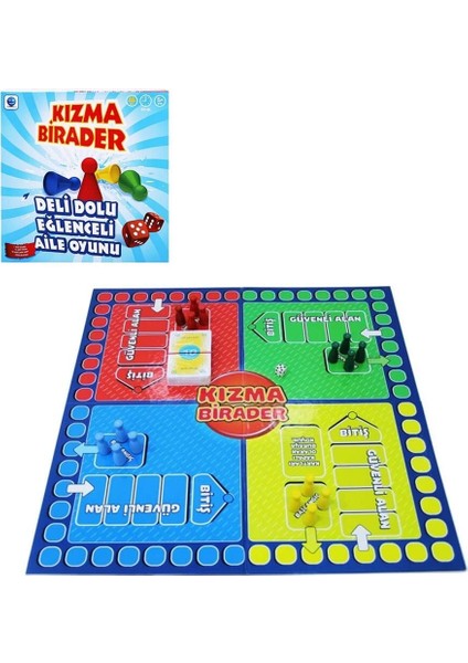 Kızma Birader Aile Oyunu Kız Erkek Çocuk Oyuncak Eğitici Oyuncaklar